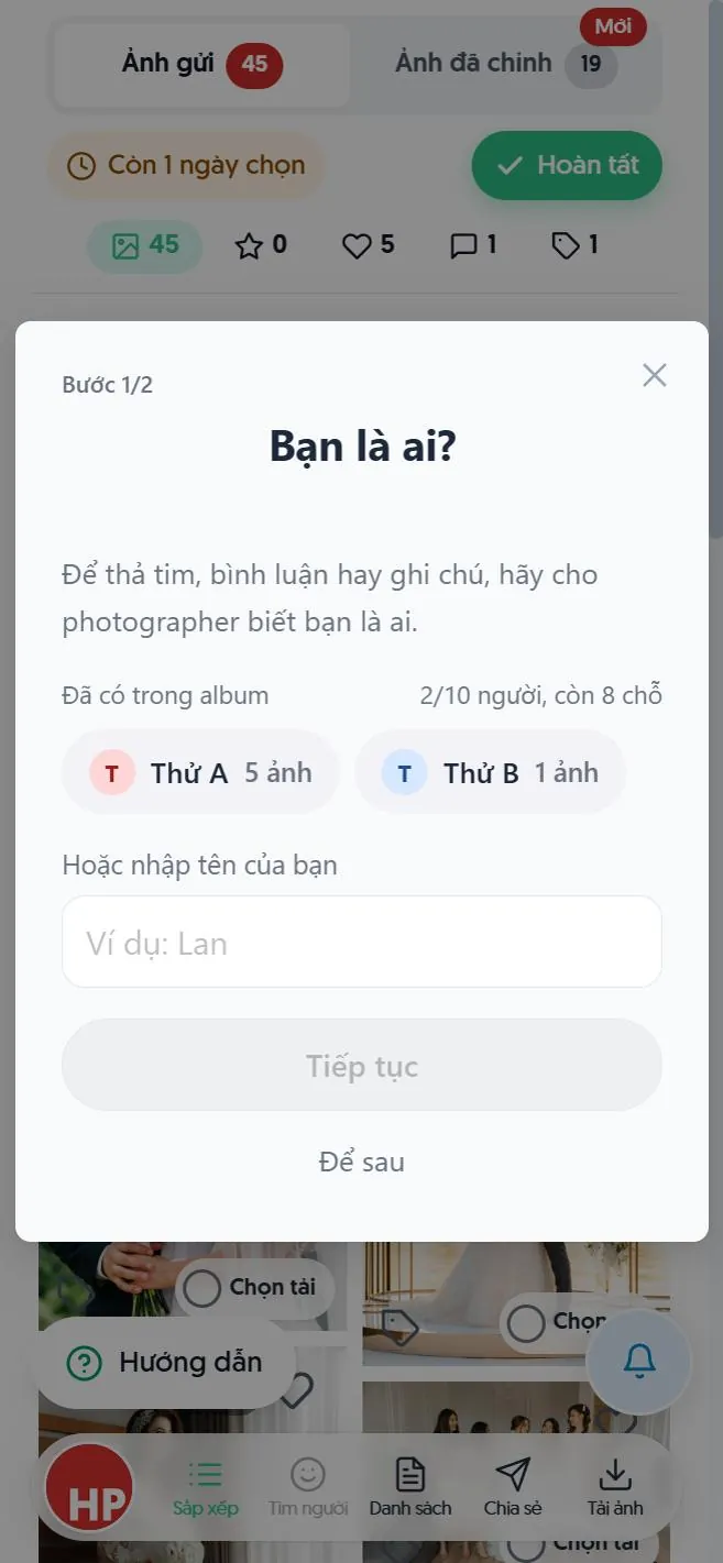 Bạn là ai? khi nhiều người cùng chọn